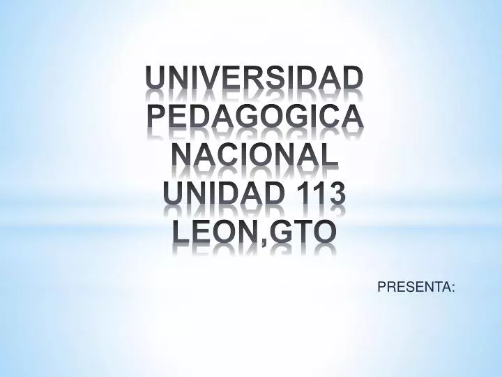 universidad pedagogica nacional unidad 113 leon gto