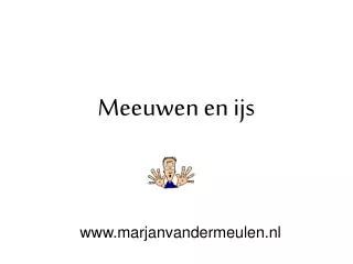 meeuwen en ijs