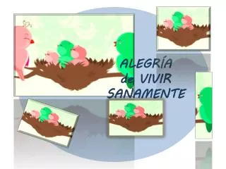 alegr a de vivir sanamente