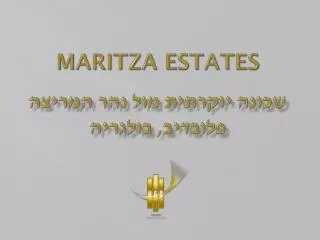 maritza estates