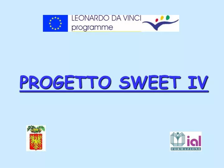 progetto sweet iv