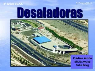 desaladoras