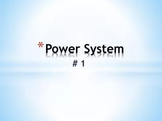 power system
