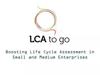 B oosting Life Cycle Assessment in Small and Medium Enterprises