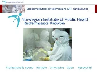 Biopharmaceutical Production