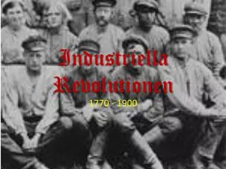 industriella revolutionen