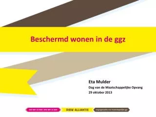 beschermd wonen in de ggz