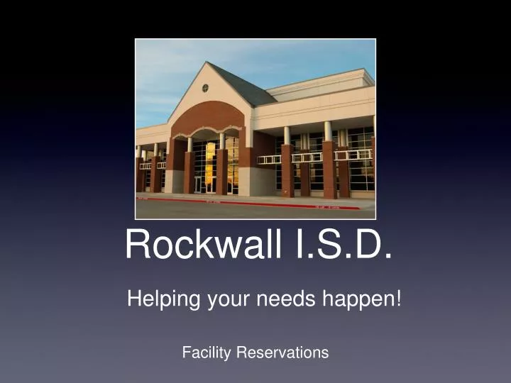 rockwall i s d helping your needs happen