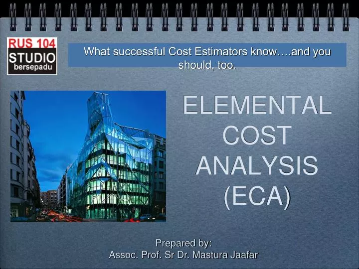 elemental cost analysis eca