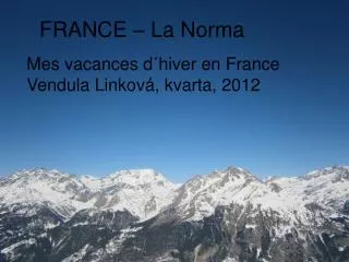 france la norma