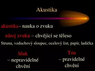 akustika
