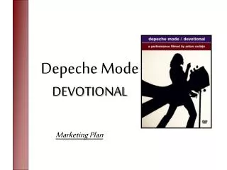 Depeche Mode DEVOTIONAL