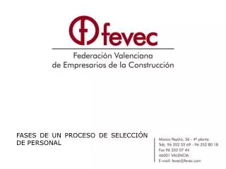 fases de un proceso de selecci n de personal
