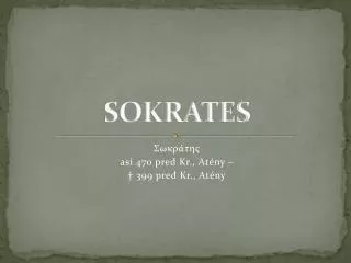 SOKRATES