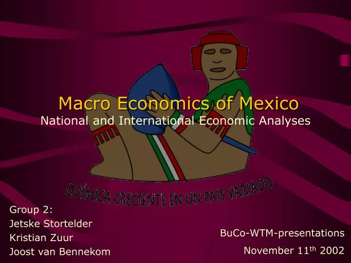 macro economics of mexico national and international economic analyses
