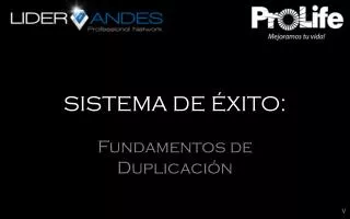 sistema de xito