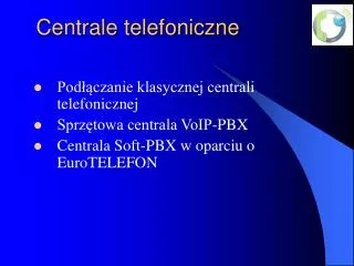 centrale telefoniczne