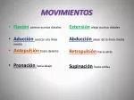 MOVIMIENTOS - slide 1