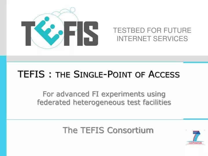 tefis the single point of access