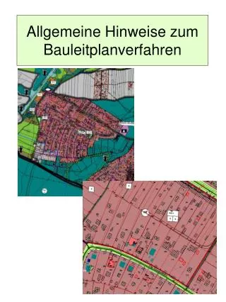 allgemeine hinweise zum bauleitplanverfahren