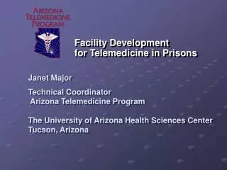 Facility Development for Telemedicine in Prisons
