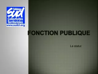 fonction publique