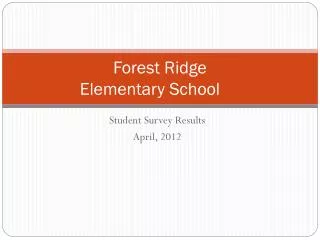 Forest Ridge Elementary School