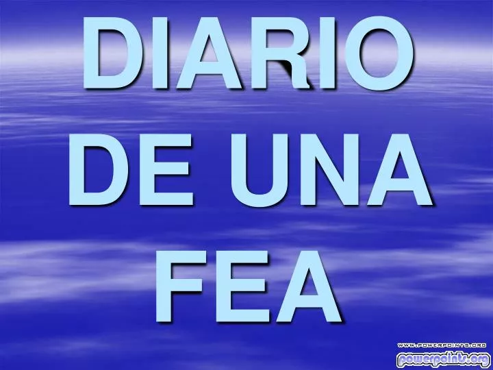 diario de una fea