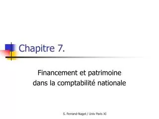 chapitre 7