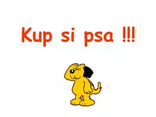 kup si psa
