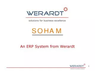 An ERP System from Werardt