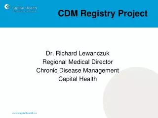 CDM Registry Project