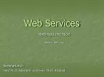 Web Services - slide 1