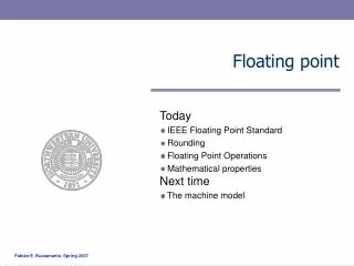 Floating point