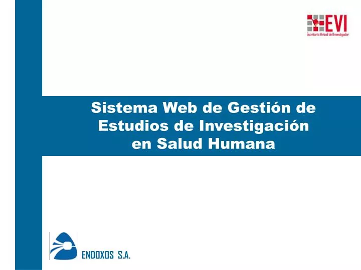 sistema web de gesti n de estudios de investigaci n en salud humana