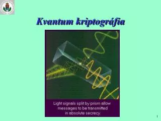 kvantum kriptogr fia