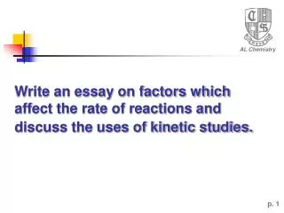 AL Chemistry