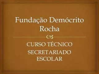 funda o dem crito rocha