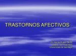 TRASTORNOS AFECTIVOS - slide 1