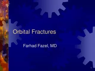 Orbital Fractures