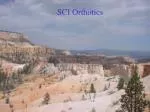 SCI Orthotics - slide 1