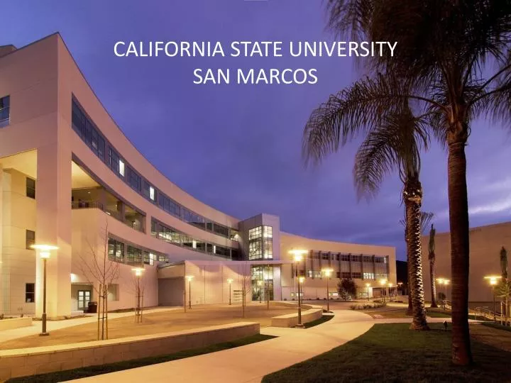 california state university san marcos