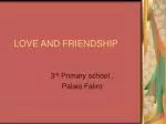 LOVE AND FRIENDSHIP - slide 1