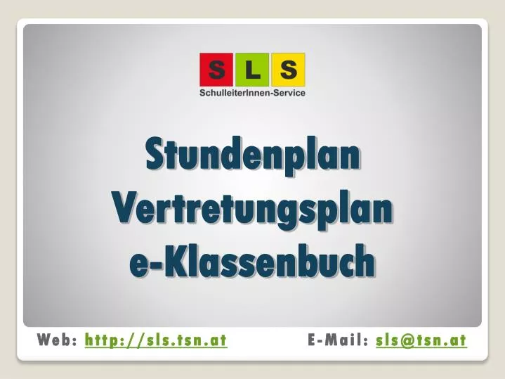 stundenplan vertretungsplan e klassenbuch