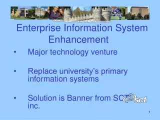 Enterprise Information System 		Enhancement