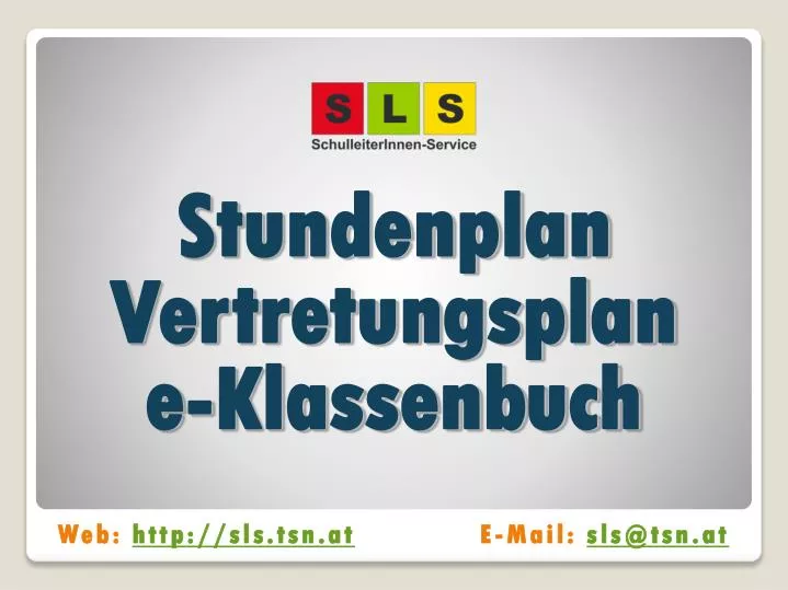 stundenplan vertretungsplan e klassenbuch