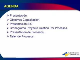 agenda