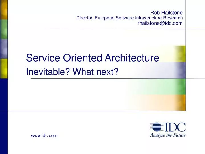 rob hailstone director european software infrastructure research rhailstone@idc com