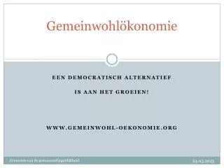 gemeinwohl konomie