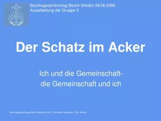 der schatz im acker